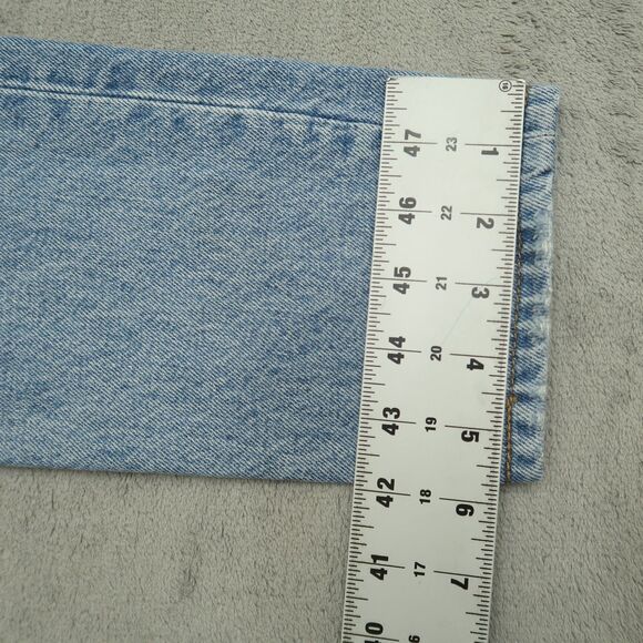 Levi's 501's Jeans Women's Size 26 High-Rise Skinny Denim 28" Inseam Destroyed - Picture 6 of 16